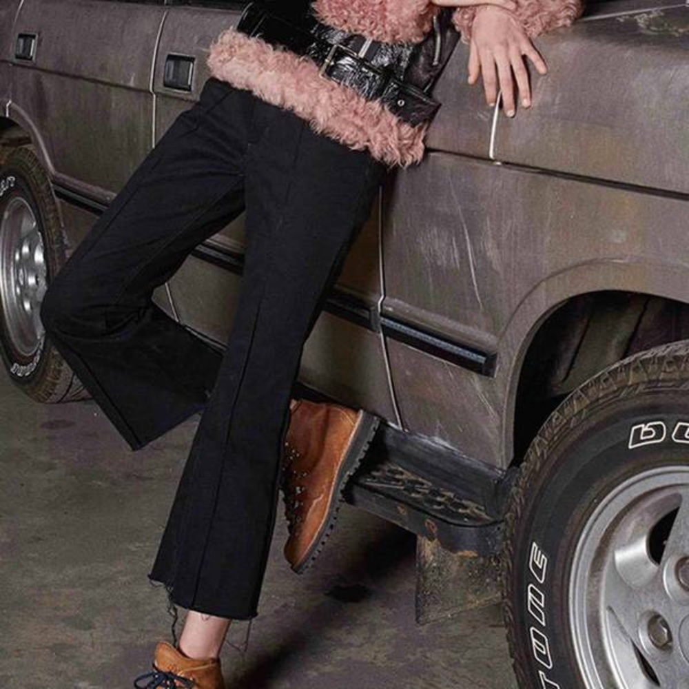 $325 sandy liang tinder jeans in sz 36